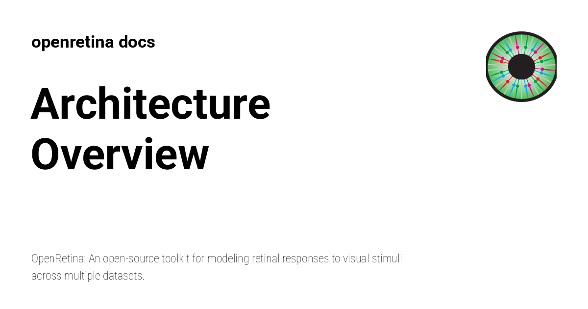Architecture Overview - openretina docs